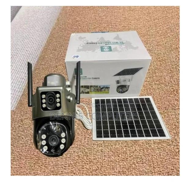 , Dual Lens Ptz Camera 4g Solar Ptz Camera 4mp Modell B