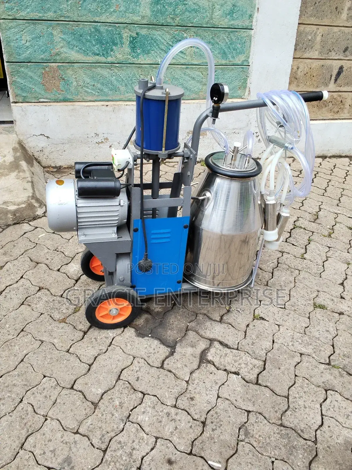 Farmers Milking Machine