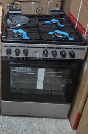 60*60 Von Cooker 3 Gas + 1 Electric Standing Cooker