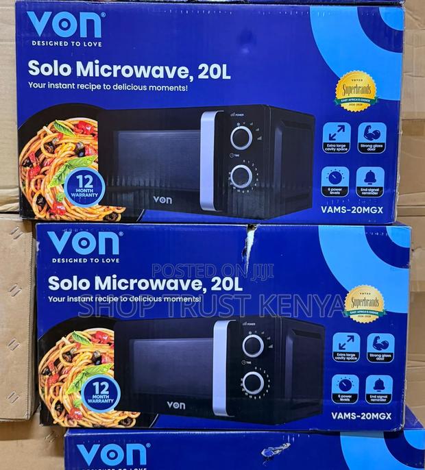 Von Solo Manual Microwave 20litres