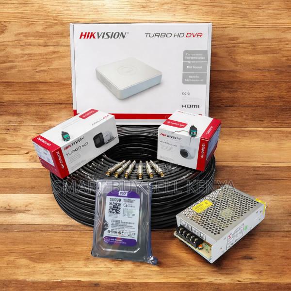 Low Maintenance Hikvision 2 1080p Full Hd 2mp CCTV Cameras Full Kit