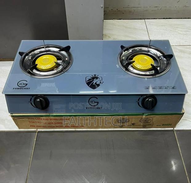 Eurochef 2 Burner Glass Top Cooker