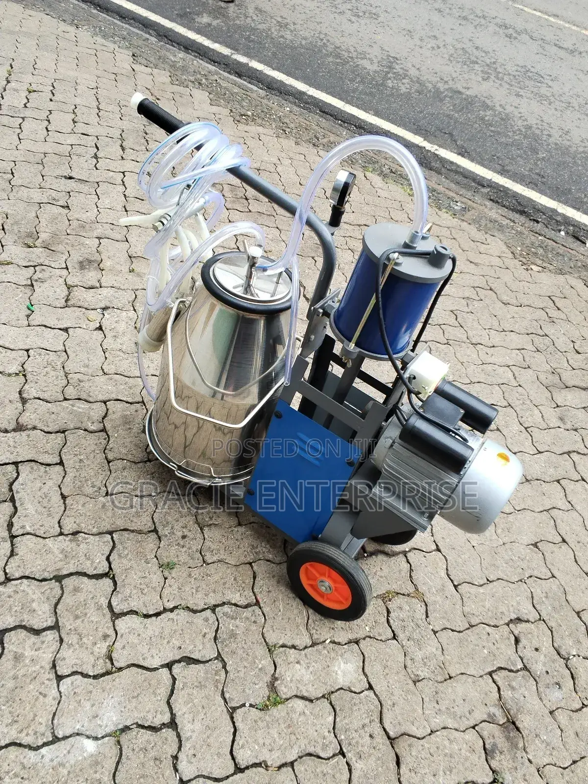 Single Barrel Milking Machine