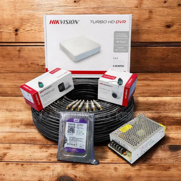 Enhanced Quality Hikvision 2 1080p Full Hd 2mp CCTV Cameras Full Kit
