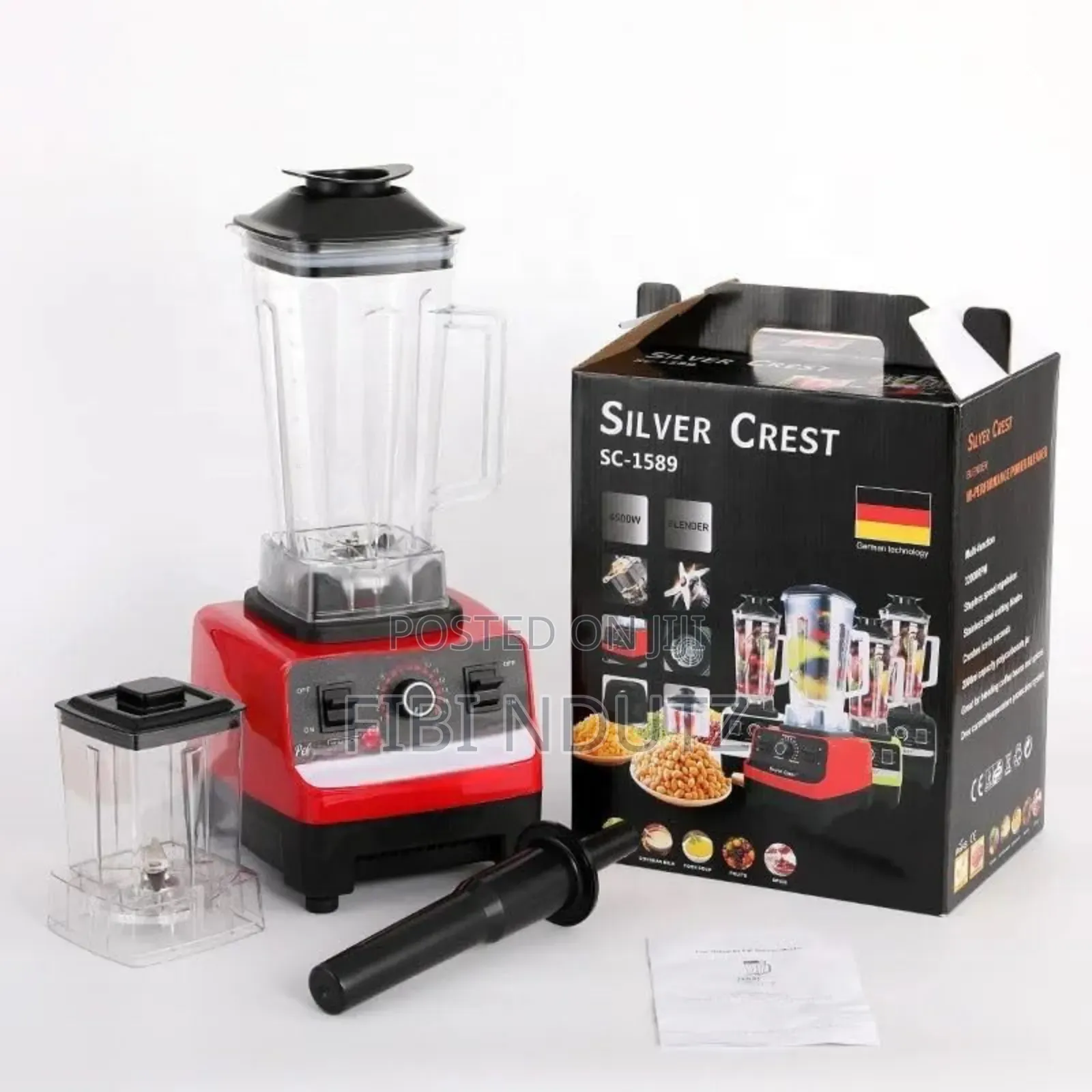 Silvercrest Germany 2 in 1 Heavy Duty Commercial Blender