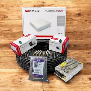 Long Term Reliability Hikvision 2 1080p Full Hd CCTV Cameras Full Kit