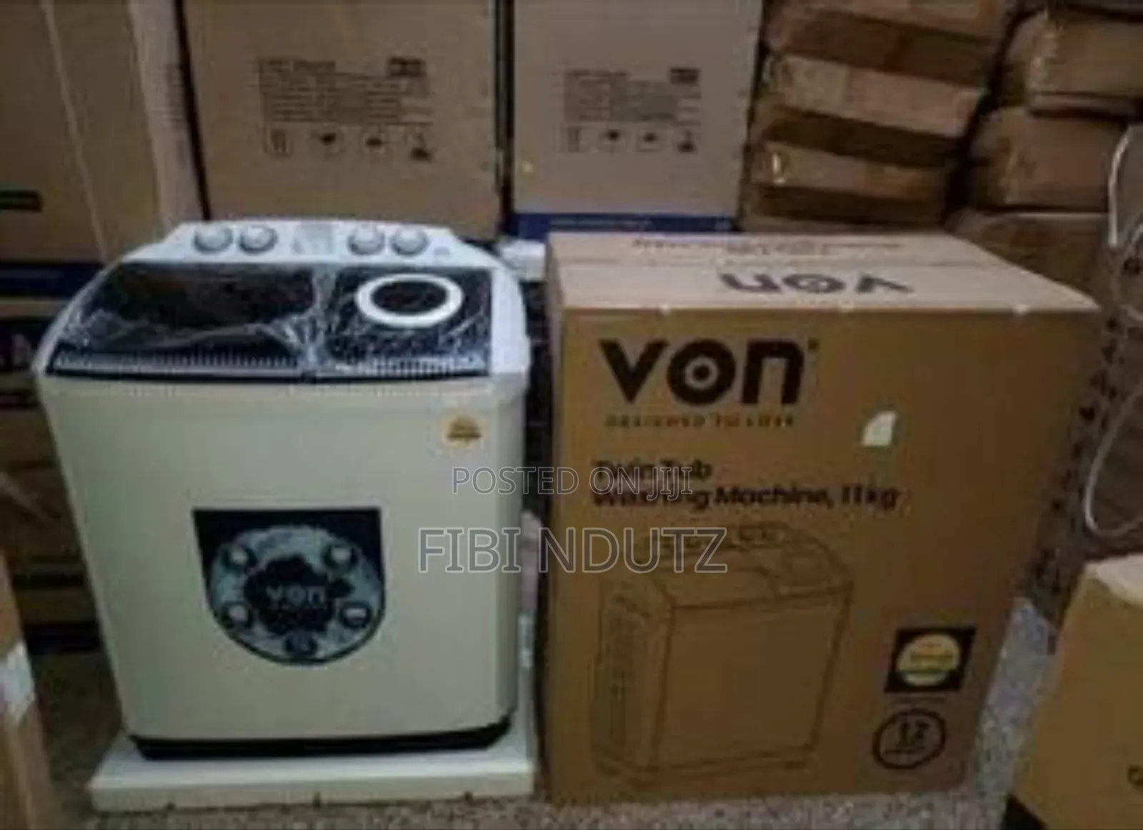 Von 11kg Washing Machine/Twin Tub Washing Machine