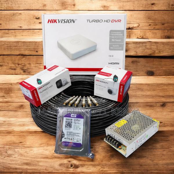 High Quality Hikvision 2 1080p Full Hd 2mp CCTV Cameras Full Kit