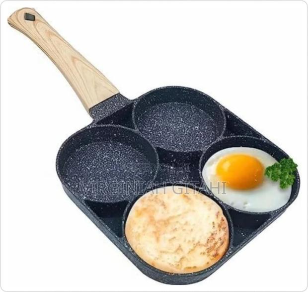 Heavy Granite Non~Stick 3 Slot or 4 Slot Pan Cake /Egg Pan
