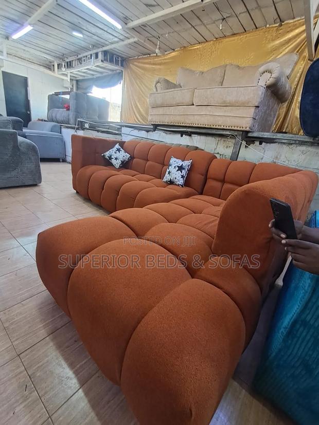 Trendy Bubble L-Shaped Sofa (5 Seater) - main view