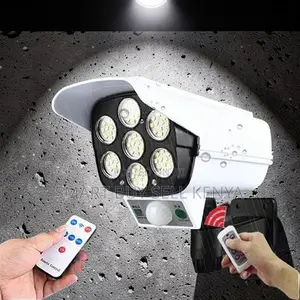 2 In 1 Dummy Fake Cctv Camera Motion Sensor Solar Light
