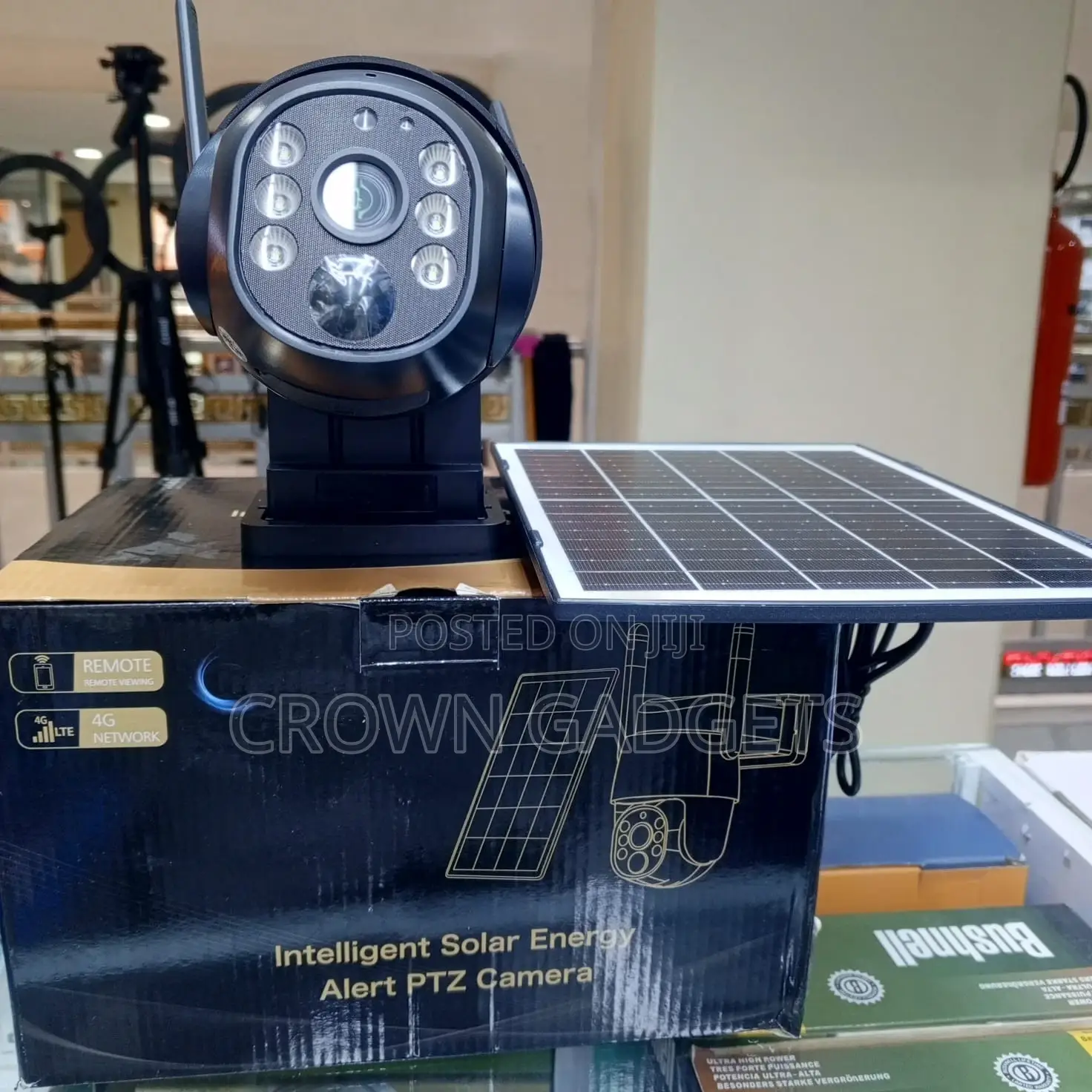 Tobi Vision Ai Solar PTZ Camera With 5g Wi-Fi Night Vision