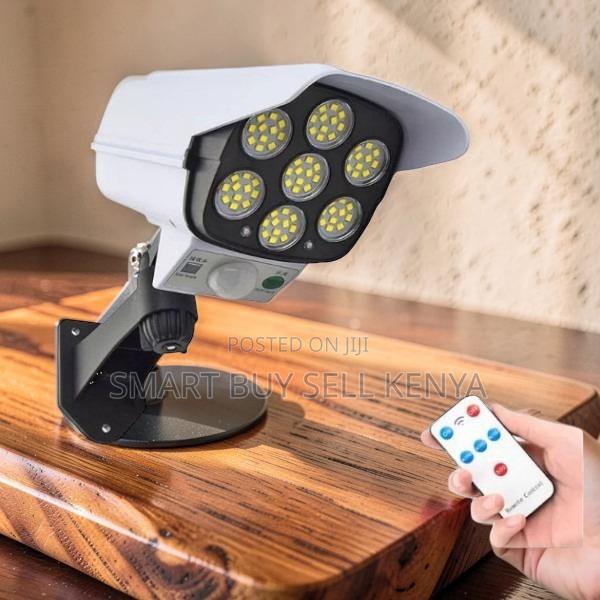 Fake Camera Dummy Fake CCTV Camera Motion Sensor Solar Light