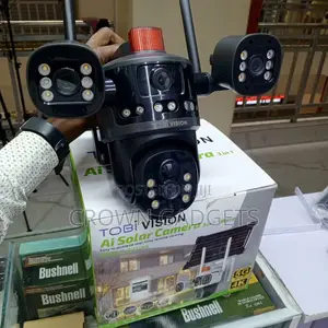 Tobi Vision Ai Solar Camera 3-in-1 Smart Motion Detection