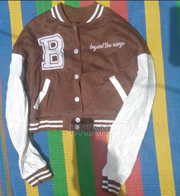 Crop Leather Jacket - main view