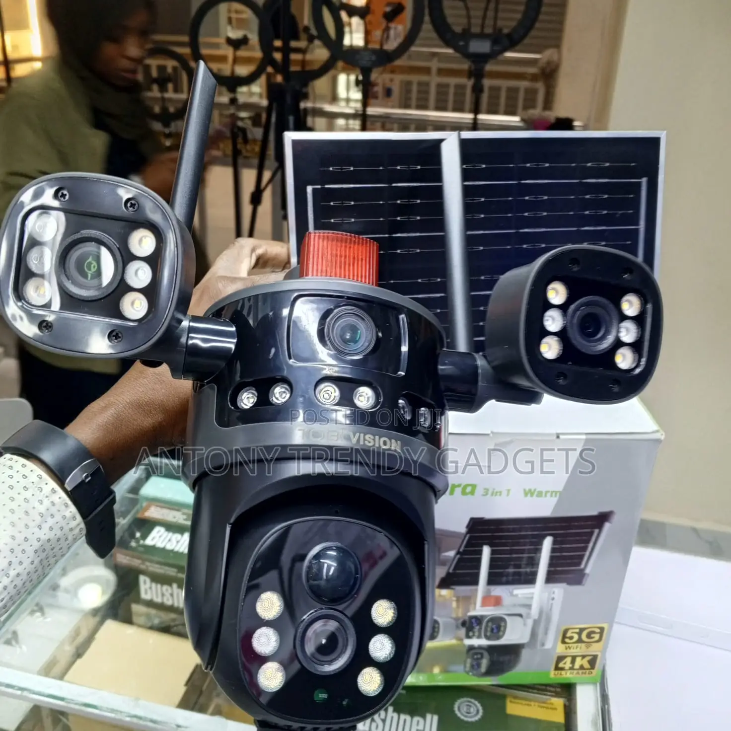 Tobi Vision Ai Solar Security Camera With Two-way Talk