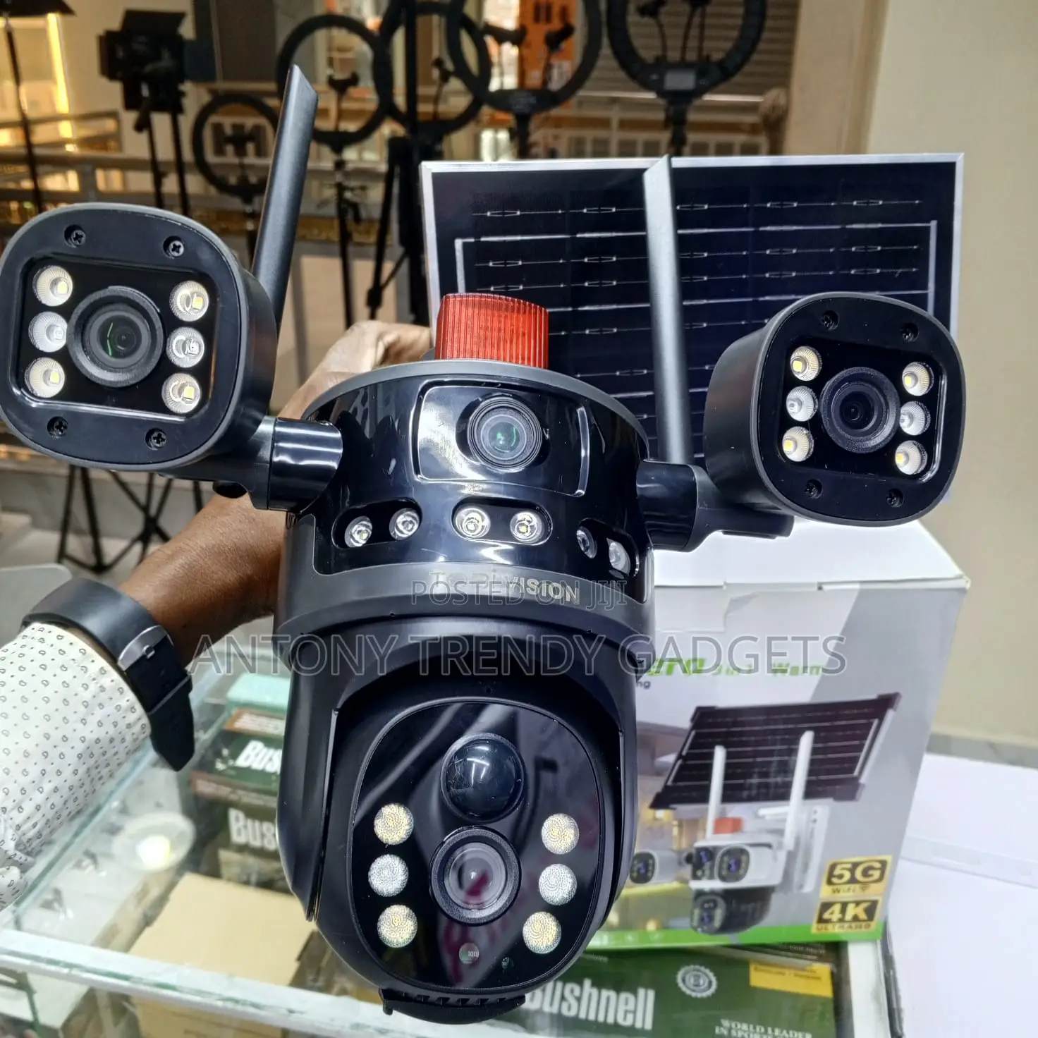 Tobi Vision Ai Solar Security Camera With Two-way Talk