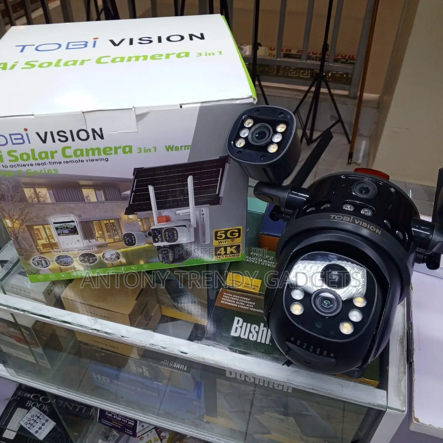 Tobi Vision Ai Solar Security Camera With Two-way Talk