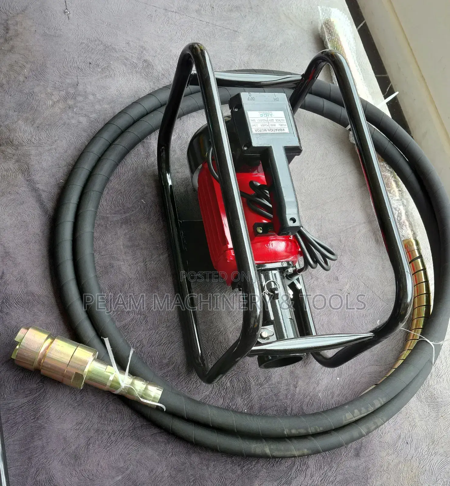 Aico Electric Poker Vibrator With 45mm Shaft/Vibration Motor 2hp