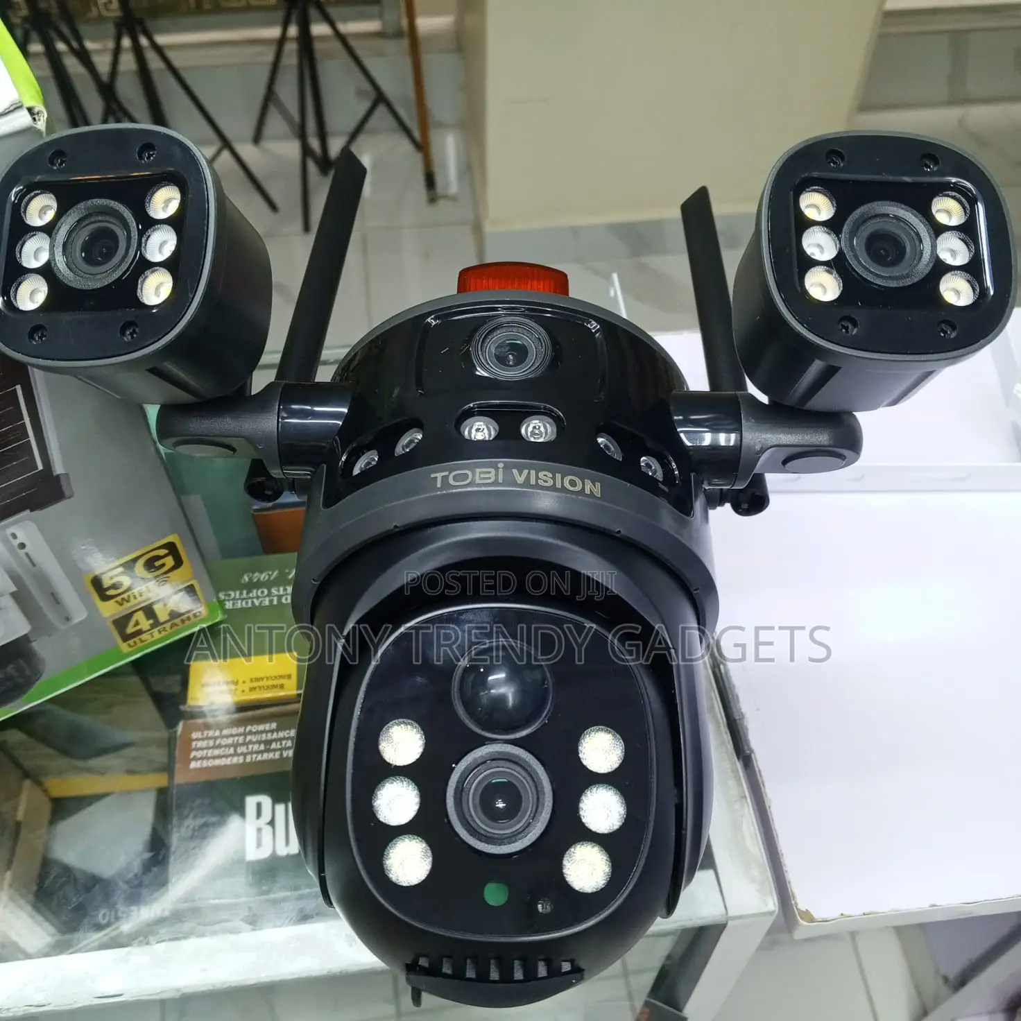 Tobi Vision Ai 4k Solar Ptz Camera For Remote Smartphone Viewing