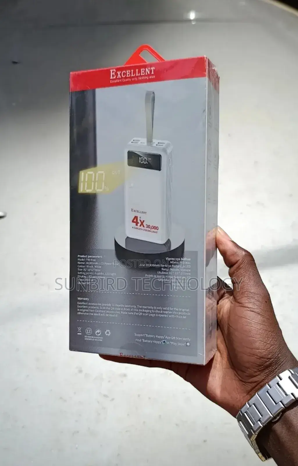 Excellent P80 Max 30,000mah Powerbank