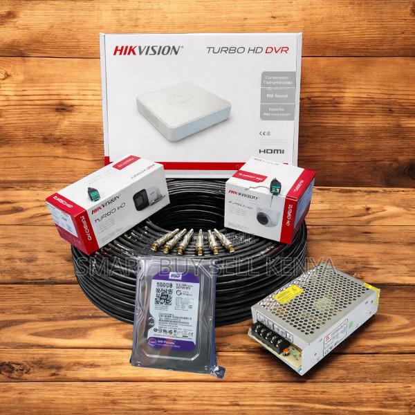 Premium Quality Hikvision 2 1080p Full Hd 2mp CCTV Cameras Full Kit