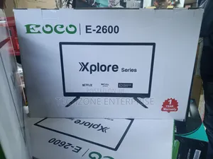 26 Inches Ac/Dc Ecco Smart Android Digital Tv With Warranty 