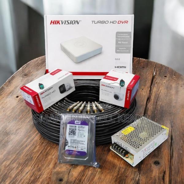 Ios Support Hikvision 2 1080p Full Hd 2mp CCTV Cameras Complete Kit