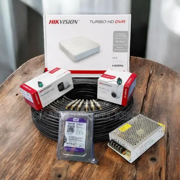 Ios Support Hikvision 2 1080p Full Hd 2mp CCTV Cameras Complete Kit