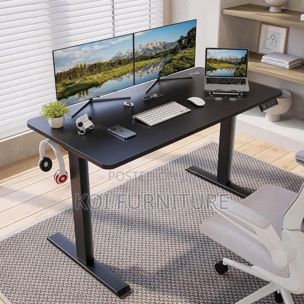 Office Table; Ample and Essenial Height Adjustable Office Desk - thumbnail 5