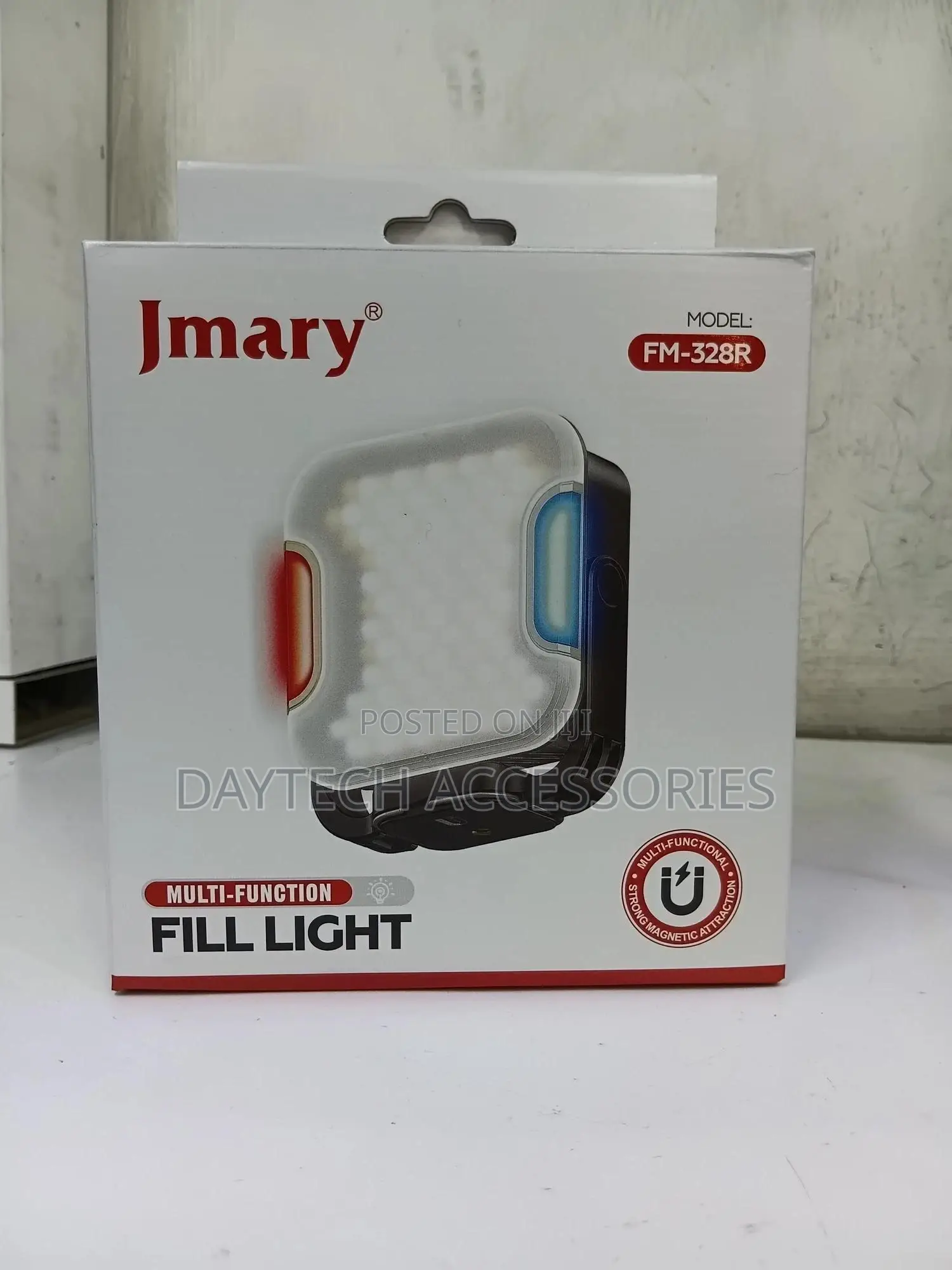 Jmary Fm-328r Led Fill Video Light for Photographers.