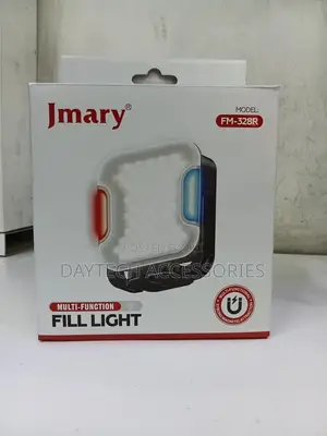 Jmary Fm-328r Led Fill Video Light for Photographers.