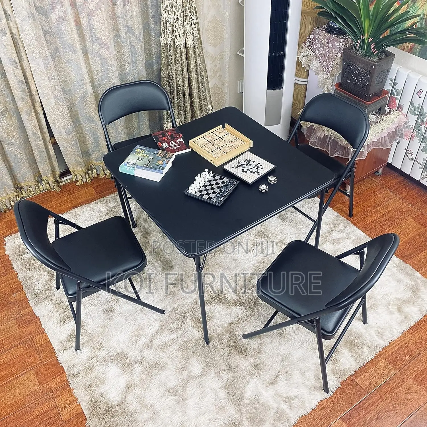 Office Chairs; Foldable Black Patio Home Office Chairs