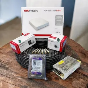 Clear Video Output Hikvision 2 1080p Full Hd 2mp CCTV Cameras Full Kit
