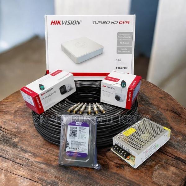 Clear Video Output Hikvision 2 1080p Full Hd 2mp CCTV Cameras Full Kit