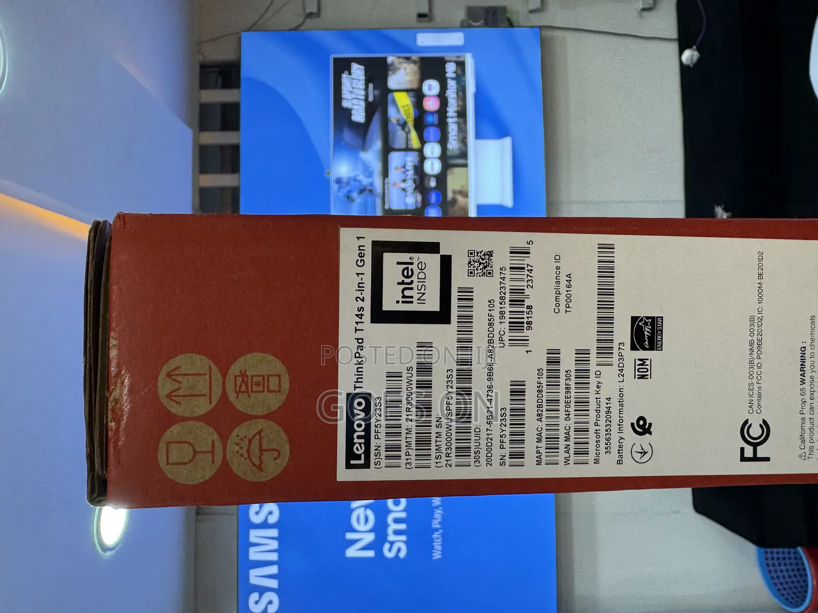 New Laptop Lenovo Thinkpad T14s Gen 1 16GB Intel Core Ultra 7 SSD 1T