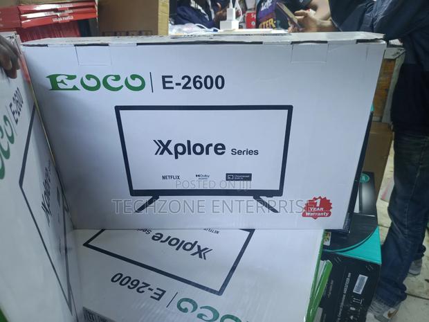 26 Inches Ac/Dc Ecco Smart Android Digital Tv With Ports