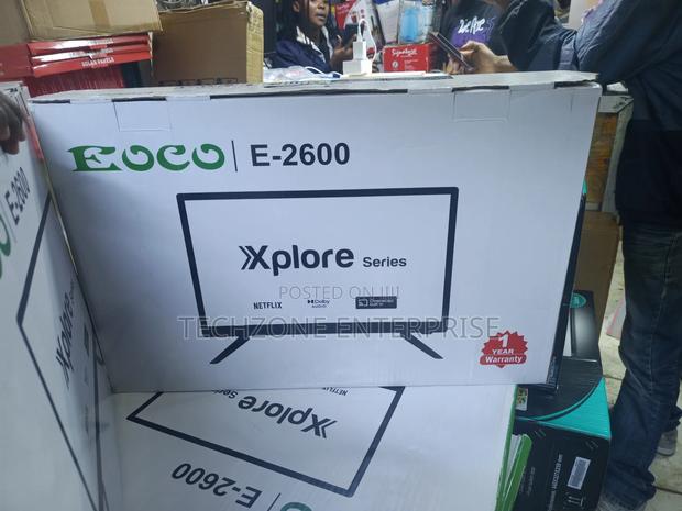 26 Inches Ac/Dc Ecco Smart Android Digital Tv With Ports - thumbnail 3