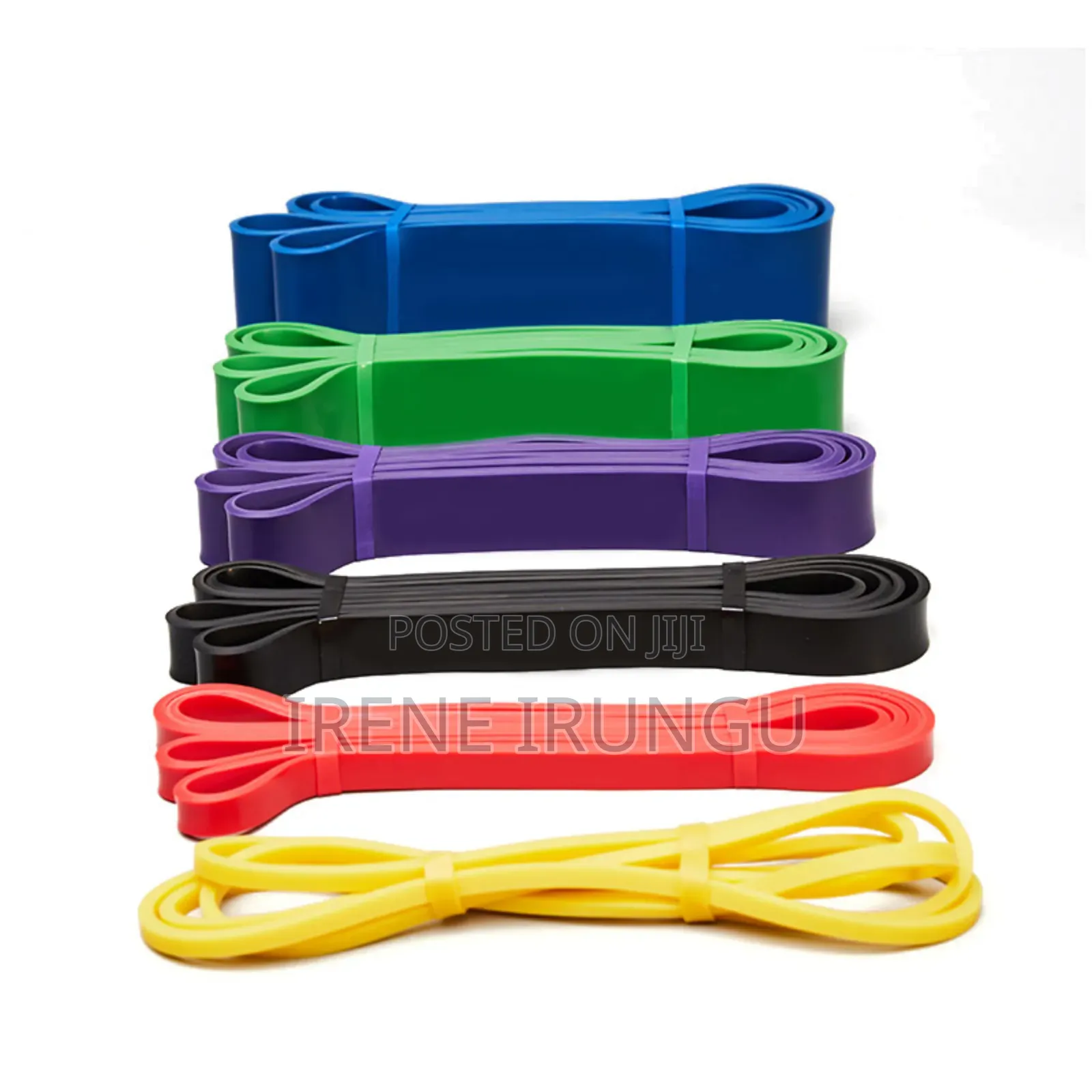 Fitness Pull Up Bands++ Set of Long Resistance Bands