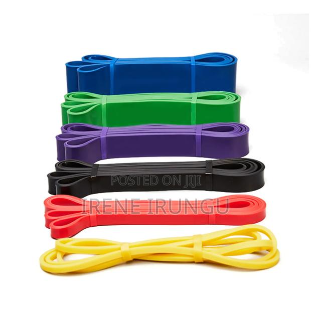 Fitness Pull Up Bands++ Set of Long Resistance Bands
