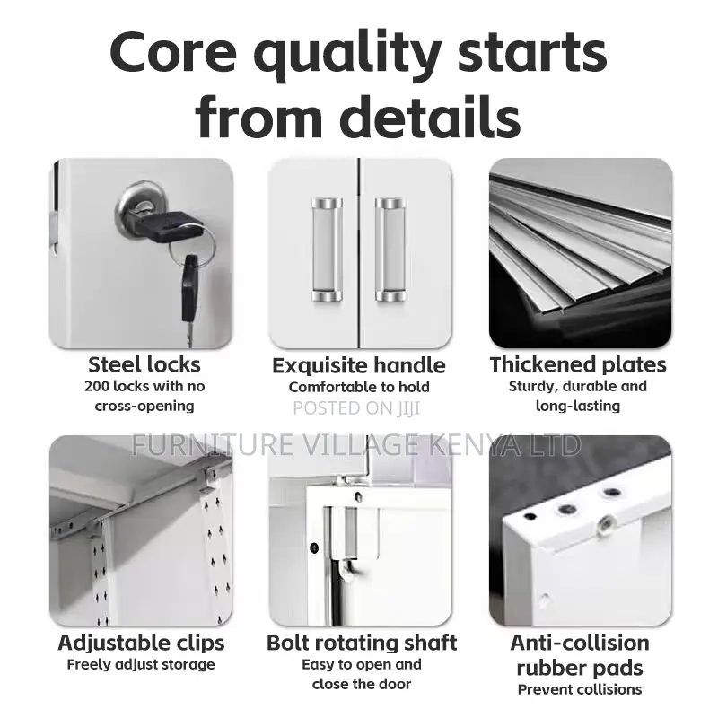 Office Cabinet; 15-locker Steel Office Storage Cabinet