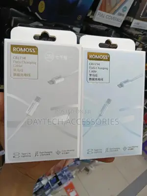The Romoss Type-C to Lightning Cable Fast Charging (Up to 27w/3a)