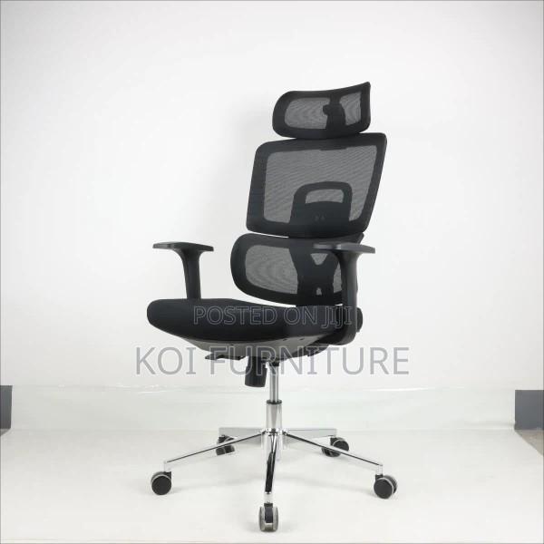 Office Chair; High Back Orthopedic Office Seats - thumbnail 4