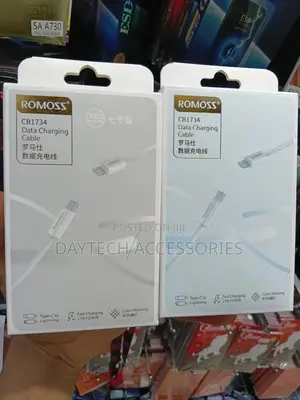 Romoss Cb1737 Usb-C to Lightning Cable 27w 1m (Gray)