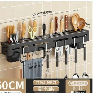 Multi-Functional Kitchen Knife Storage Rack 60cm