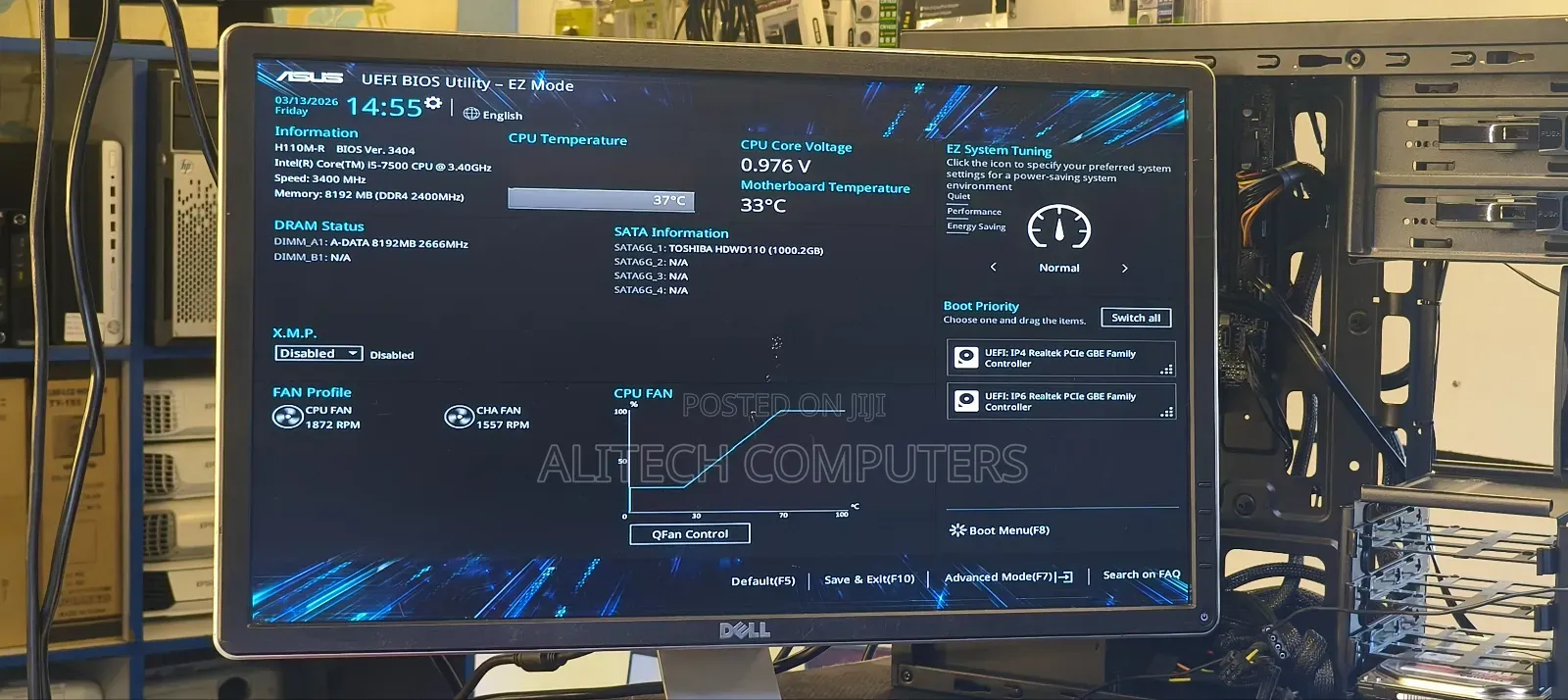Desktop Computer Asus 8GB Intel Core i5 HDD 500GB
