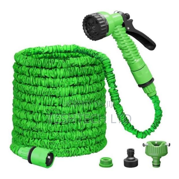 30m/100ft Telescopic Magic Expandable High Pressure Horse Pipe Green