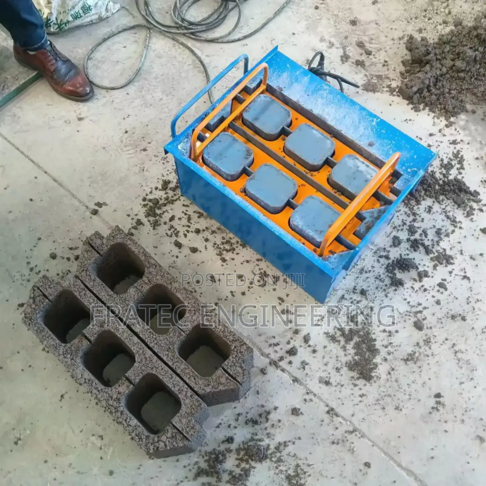Electric Hollow Block Machine