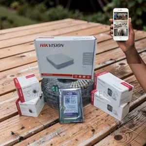 Day and Night Surveillance 4 Hikvision 1080p CCTV Cameras Complete Kit