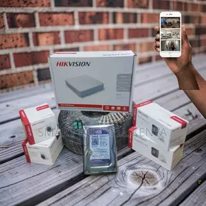 Weatherproof 4 Hikvision 1080p Full Hd CCTV Cameras Full System Kit
